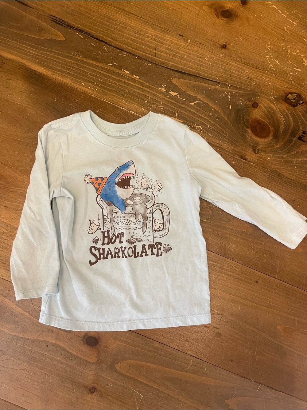 Size 2T. Cat &Jack long sleeve tee
